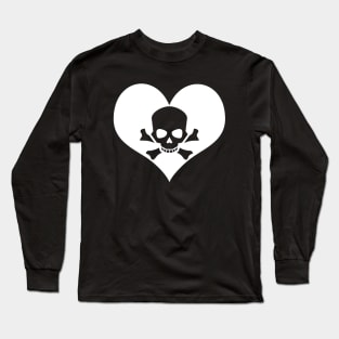 Horror Skull Long Sleeve T-Shirt